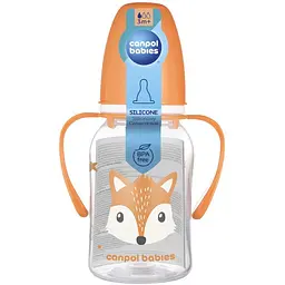 Пляшечка Canpol Babies Cute Animals 120 мл. (11/823_ora) - мініатюра 3
