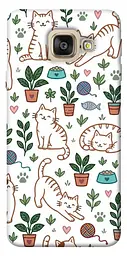 TPU чохол Demsky Cats pattern для Samsung A520 Galaxy A5 (2017)