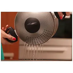 Каструля TVS Natura Induction 22 см, 2 л з кришкою для зливання (BS036222910001C) - мініатюра 2