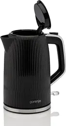 Gorenje Електрочайник 1.7л, Strix-контроль, чорний матовий - мініатюра 3