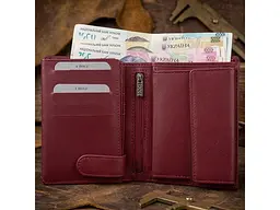 Жіноче портмоне натуральна шкіра Cortina 5031 rosso Червоне 9,5x12,5 см TONY PEROTTI acs0032529 - мініатюра 5