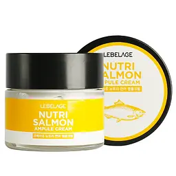 Крем LEBELAGE для обличчя Ampule Cream Nutri Salmon 70 мл