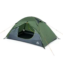 Двомісний ультралегкий намет Naturehike NH15Z006-P (Темно-зелений) - мініатюра 2