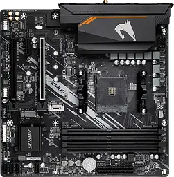 Материнська плата Gigabyte B550M Aorus Elite AX Socket AM4 (B550M AORUS ELITE AX) - мініатюра 2