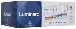 Набір склянок Luminarc Cortina Rainbow, 6 шт. (6343281) - мініатюра 8