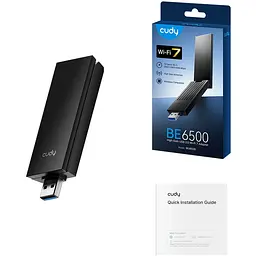 Адаптер WiFi Cudy WU6500, BE6500 Tir-Band Wi-Fi7 USB 3.0 Adapter - мініатюра 5