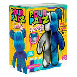 Набір для творчості ToyMonster Pour Palz Флюїд Арт Ведмедик Кольоровий вихор S4 В'язані дива (FC-G0004A)