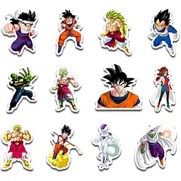 Стікерпак набір наклейок G-Toys Dragonball Z 45 шт. (SP DZ 01) - мініатюра 3