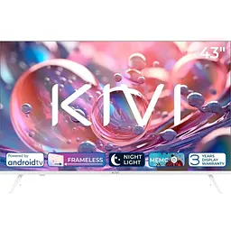 Телевізор Kivi U760Q 43'' LED 4K [43U760QW] [135127]