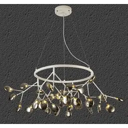 Люстра LED PETALS Levistella 918LP263-36 WH+BK