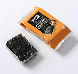 Чіпси з морських водоростей Nicos Seaweed Snack Korean BBQ 4г - мініатюра 4