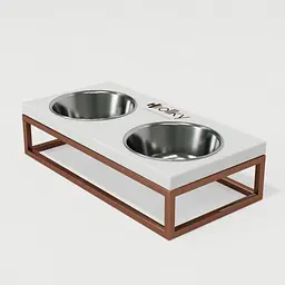 Hollky Base S — миски на підставці для маленьких собак та котів (2 × 0,45 л) - мініатюра 8