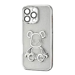 Чохол Shining Bear Case Protected Camera iPhone 16 Pro Max Silver - мініатюра 4