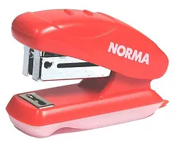 Степлер Norma 16 аркушів 18 мм 4052/04021291 міні, червоний і антистеплер