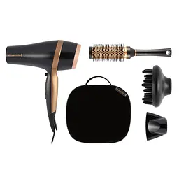 Фен Salon Smooth, 2100Вт, 3 режими, дифузор, гребінець, кейс, іоніз-я, хол. обдув, , чорний Remington teh0017601 - мініатюра 2