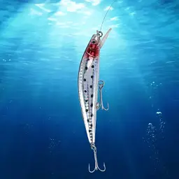 Приманка для лову хижих риб з підсвіткою та USB-зарядкою, Електронна Twitching Lure - мініатюра 6