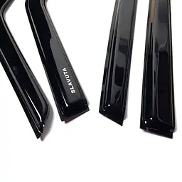 Дефлектори вікон вітровики для ЗАЗ Славута 3М скотч Voron Glass - мініатюра 4