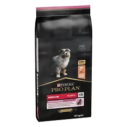 Сухий корм для щенят Purina Pro Plan Dog Medium Puppy з лососем та рисом 12 кг 12367295 - мініатюра 2