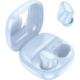 Навушники бездротові TWS Hoco EQ13, BT5.3, 40mAh, 400mAh, 7h, mic, blue