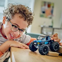 Конструктор LEGO City Синя вантажівка-монстр 148 деталей (60402) - мініатюра 7