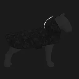 Дощовик-накидка з капюшоном для собак WAUDOG Clothes, малюнок "Нескінченні світи", XS, А 26-29 см, B 32-41 см, С 21-26 см - мініатюра 5