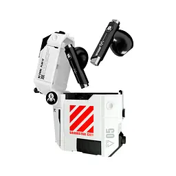 Навушники GravaStar TWS Sirius P5 BT 5.2 IPX4 Defense Mecha (GRAVASTARP5_MECHA_WHT_V2)
