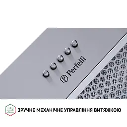 Витяжка повновбудована PERFELLI BI 5453 I 850 LED Strip - мініатюра 8