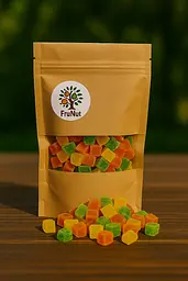 Папайя кубиком мікс FruNut 500 г