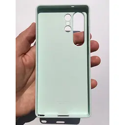 Оригінальний протиударний силіконовий чохол Samsung Silicone Case для Galaxy S25 Ultra Mint EF-PS938CMEGWW - мініатюра 3