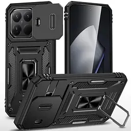 Ударостійкий чохол Camshield Army Ring для Xiaomi 15T Pro Чорний / Black