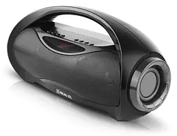 Портативна колонка 2.0 X-713 Black, 2x6 Вт, пластиковий корпус, Bluetooth REAL-EL teh0029066
