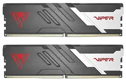 Набір 2 модуля пам'яті Patriot 32 GB (2x16GB) DDR5 6000 MHz Viper Venom (PVV532G600C36K)
