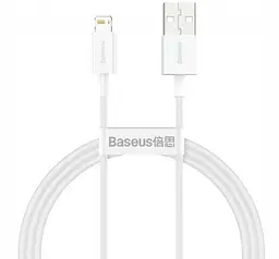 Кабель Baseus Superior Series Fast Charging Data Cable USB to iP 2.4A 1.5m White