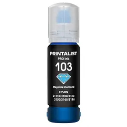 Чорнило PRINTALIST 103 для Epson L3100/3110/3150 70г Cyan водорозчинне (PL103C) - мініатюра 3