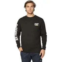 Кофта Caterpillar Trademark Banner Longsleeve Black XL (1103-1510034-016-XL)