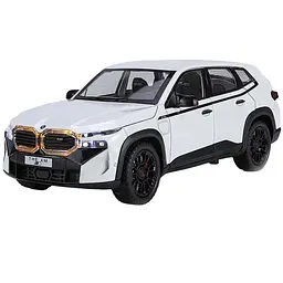 Колекційна металева модель автомобіля АвтоЕксперт BMW XM з інерцією, світлом та звуком 1:24