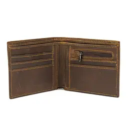 Портмоне вінтажне шкіряне Tiding Bag M39-8062R коричневе - мініатюра 4