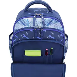 Рюкзак шкільний Bagland Mouse 225 синій 534 (0051370) - мініатюра 4