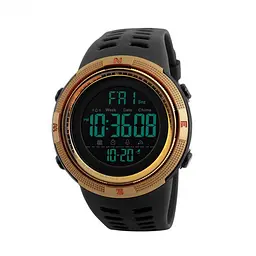 Наручний годинник чоловічий 1251GD Gold Skmei acs0030830