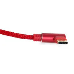 Дата кабель USB 2.0 AM to USB-C 1.0m 90° corner Extradigital (KBU1763) - мініатюра 5