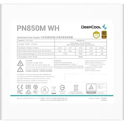 Блок живлення Deepcool PN850M 850W White (R-PN850M-FC0W-EU) - мініатюра 8