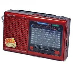 Радіоприймач з ліхтарем MP3 колонка USB радіо Golon RX6622