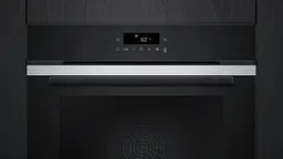Духова шафа Siemens електрична 71 л, A+, дисплей, конвекція, піроліз, телескопічні направляючі, нержавіюча сталь - мініатюра 2