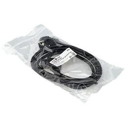 Кабель живлення 220V LP CEE 7/4 C13 - 1.2 м 3x0.5 мм2 (прямой угол) - мініатюра 2
