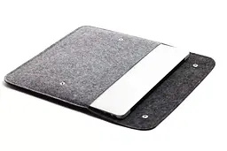 Чохол Gmakin Apple MacBook Pro 14` GM05-14 Felt Case (Black/Grey) [73580] - мініатюра 4