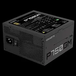 Блок живлення 750 Вт, P750GM, Black, модульний Gigabyte teh0028873 - мініатюра 5