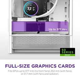 Корпус NZXT H3 Flow White без БЖ (CC-H31FW-01) - мініатюра 7