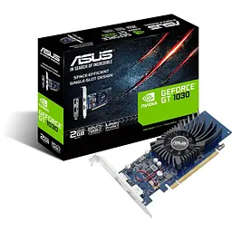 Відеокарта ASUS GT 1030 2Gb (GT1030-2G-BRK) (GDDR5, 64 bit, PCI-E 3.0 x16) - мініатюра 5