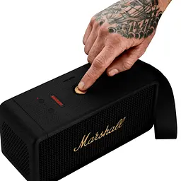 Портативна акустика Marshall Portable Speaker Middleton бездротова Black and Brass (1006034) - мініатюра 8