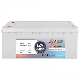 Акумулятор LogicPower LPN-GL 12V - 200 Ah GEL - мініатюра 4